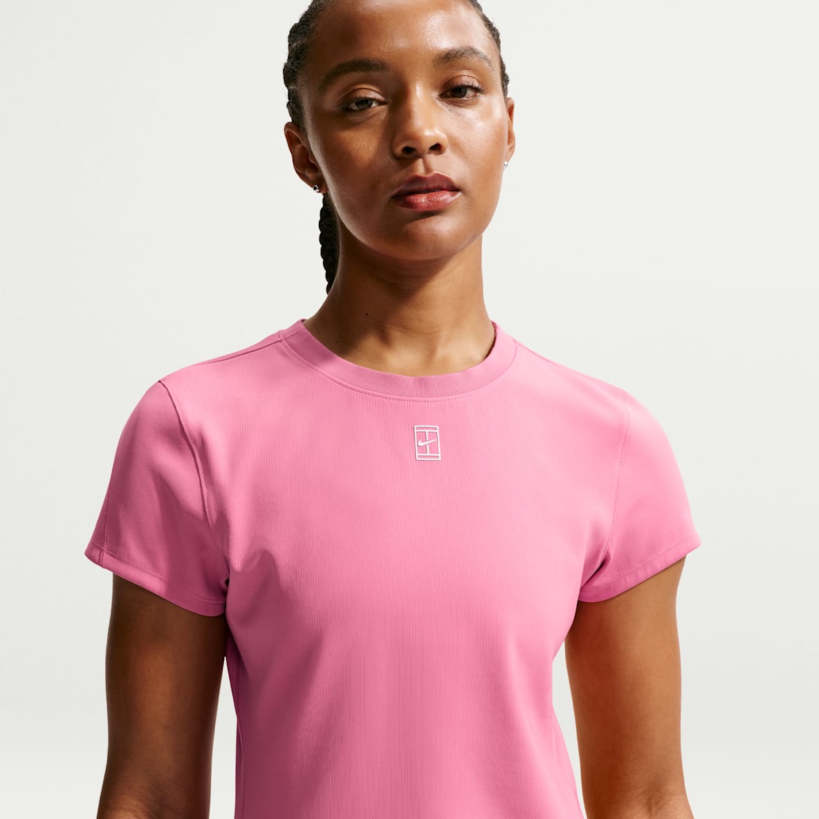 NIKEナイキ＊パステルパウダーピンクのビクトリースコートとゆったりトップス上下 Pink. Nike.com
